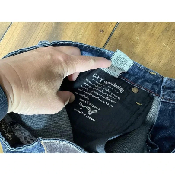 Cult Of Individuality Karma Straight Leg Women’s Jeans Size 28 - Picture 7 of 12